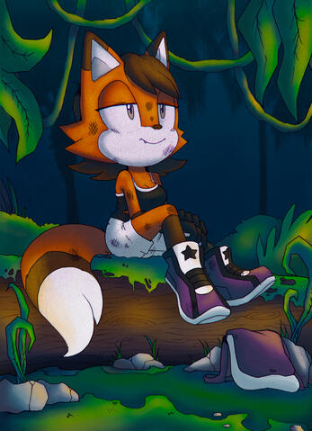 AuntyMoira (line art)